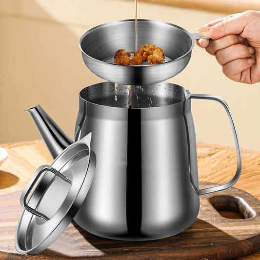 Tartós rozsdamentes acél olajszűrő tartály