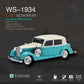 Haut-parleur Bluetooth en forme de voiture vintage avec son stéréo