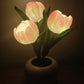 🔥LED Tulip éjszakai lámpa virág asztali lámpa🌷✨