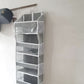 🎁 🔥 Függesztett tároló rendszerező 5 réteggel és nagy kapacitással