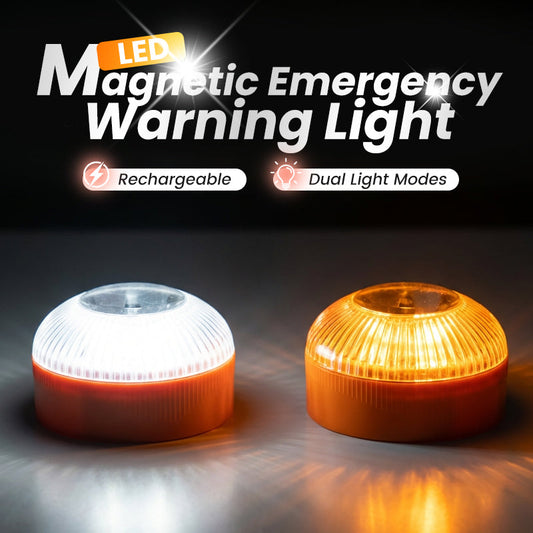 🔥LED-es mágneses vészjelző lámpa
