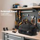 🔥👨‍🔧 14 hüvelykes, strapabíró szerszámtáska – Ipari minőségű vászon anyagból, gyorsan hozzáférhető panellel 🛠️👜