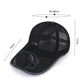 Légáteresztő baseball sapka napelemes ventilátorral