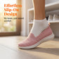 Női légáteresztő hálós slip-on sétacipő