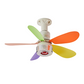 🔥 3 az 1-ben mennyezeti ventilátor lámpa (beépített Bluetooth hangszóróval) – távirányítós és okosvezérlésű💡✅
