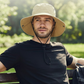 🧢 ☀️ Széles karimájú, állpántos szabadtéri napkalap – Könnyű, védő és tökéletes a strandra és a túrázáshoz 🏖️ 🥾