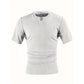 Férfi slim fit V-nyakú rövidujjú ing