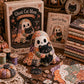 🧵👻HALLOWEENI DIY PATCHWORK KÉSZLET – KIS SZELLEMES, KREATÍV ÉS HANGULATOS