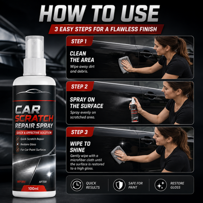 🚗 1+1 INGYEN 🛡️ Autókarcolás-javító spray | Gyors és egyszerű karceltávolítás