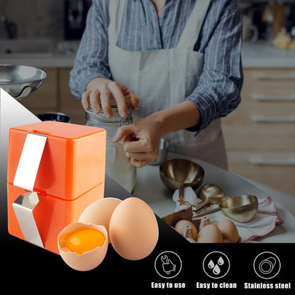🥚 Gyors tojásfeltörő szerszám – ✨ Tökéletes, gyors nyitás és zökkenőmentes, tiszta konyhai élmény 🍳🧼