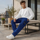 👖✨Férfi cargo nadrág rugalmas derékrésszel – Kényelmes szabás, több zseb, egész napos viselésre
