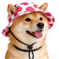 🧢🐶Nyári kiskutyás bucket kalap fülyukakkal – Cukormintás, kényelmes, tökéletes meleg napokra