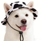 🧢🐶Nyári kiskutyás bucket kalap fülyukakkal – Cukormintás, kényelmes, tökéletes meleg napokra
