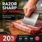 🥩🔪Ergonómikus ívelt húskaparó – Kényelmes fogás, hatékony tisztítás, tartós anyag