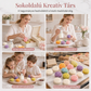 🥮✨Kézi prés holdtorta sütőforma készlet