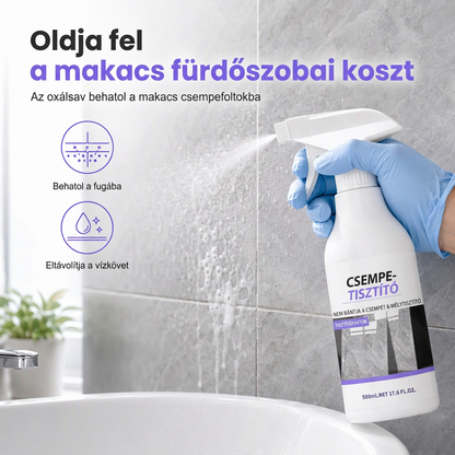 Csempetisztító és vízkőoldó
