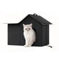 🐱🏠 Meleg és biztonságos menedék a kóbor macskáknak – minden időjárásban!