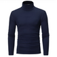 👔 Férfi karcsúsított szabású ál-turtleneck felső – Elegáns viselet hétköznapokra és munkahelyre