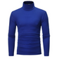 👔 Férfi karcsúsított szabású ál-turtleneck felső – Elegáns viselet hétköznapokra és munkahelyre