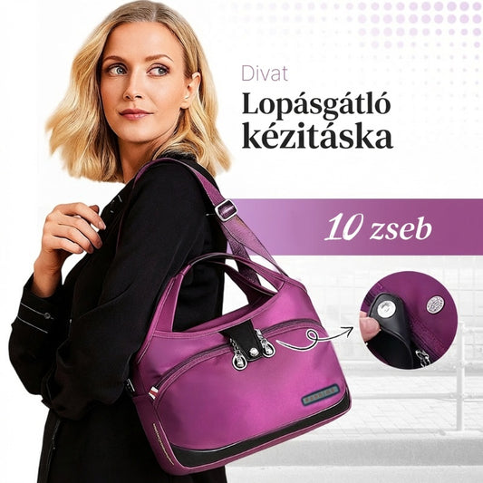 👜Divatos, nagy kapacitású lopásgátló táska